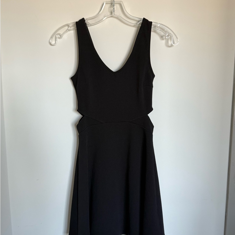 Aritzia Black Backless Dress